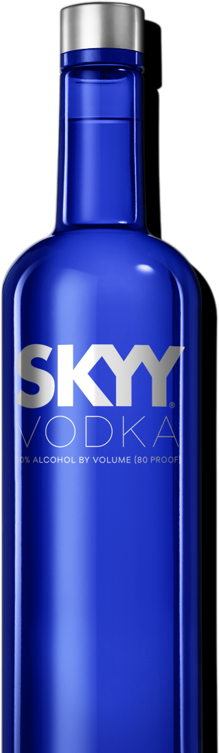 Skyy Vodka blue